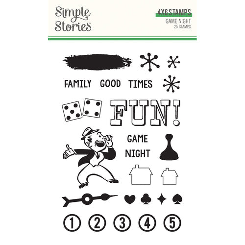Simple Stories - Game Night Stamps