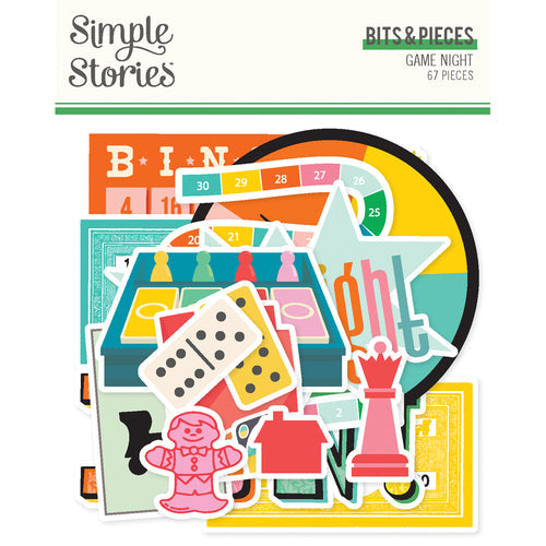 Simple Stories - Game Night Bits & Pieces
