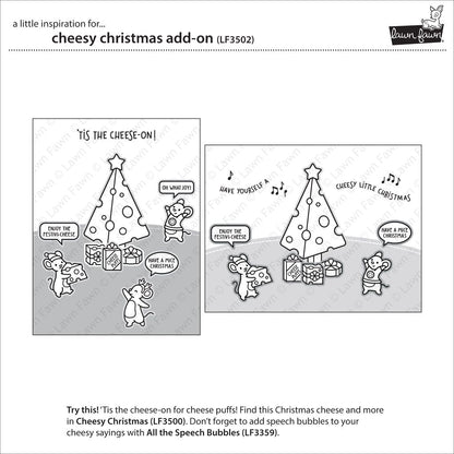 Lawn Fawn - Cheesy Christmas Add-On