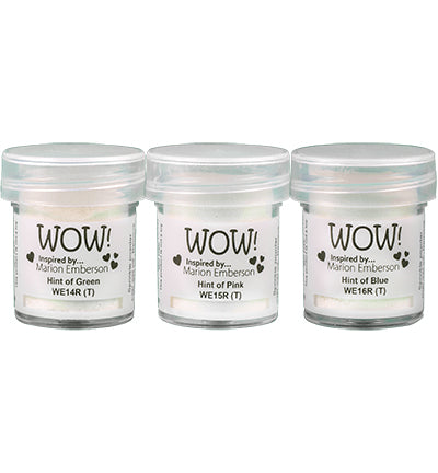 WOW! - Trio Embossing Powder Pastel Pearls