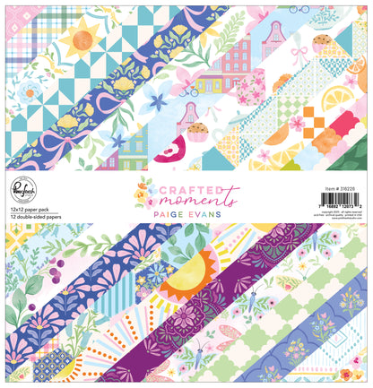 Pinkfresh Studio - Paige Evans Crafted Moments Paper Pack 12x12"