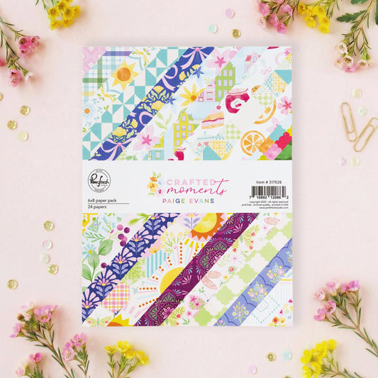 Pinkfresh Studio - Paige Evans Crafted Moments Paper Pack 6x8"