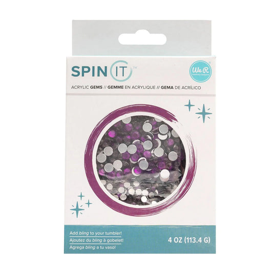 We R Makers - Rhinestones Plum
