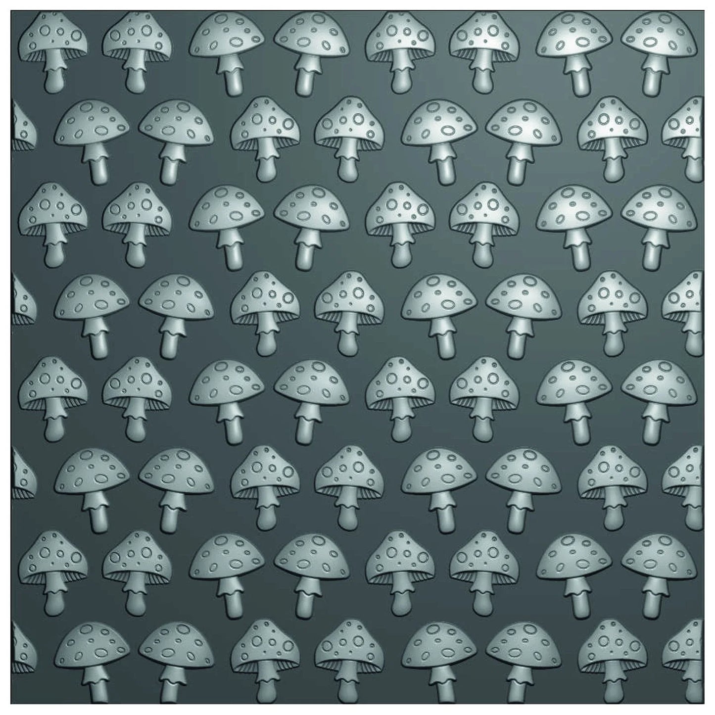 Vaessen Creative - Mushroom Pattern Embossing Folder
