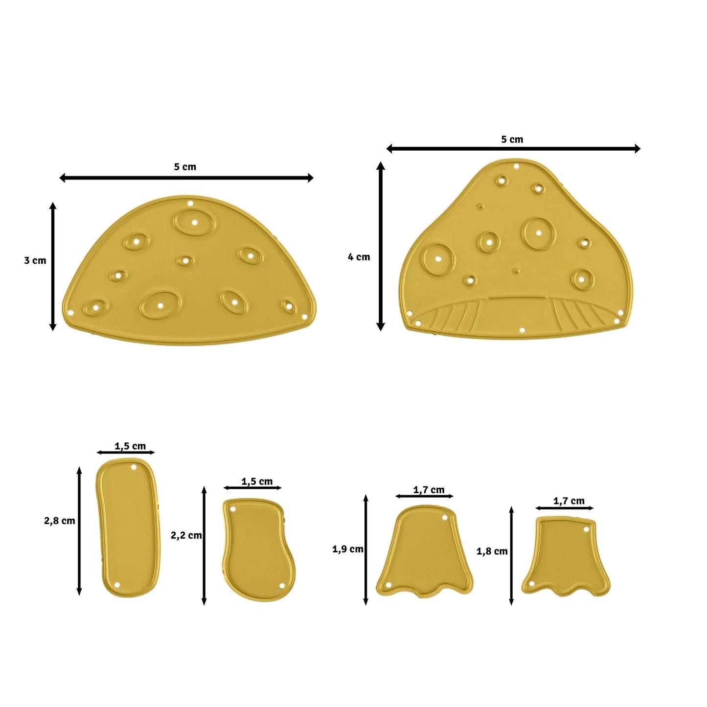 Vaessen Creative - Mushroom Metal Die
