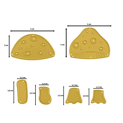 Vaessen Creative - Mushroom Metal Die