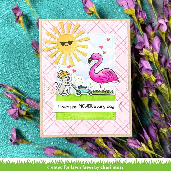Lawn Fawn - I Love You Mower