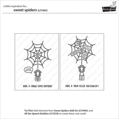 Lawn Fawn - Sweet Spiders
