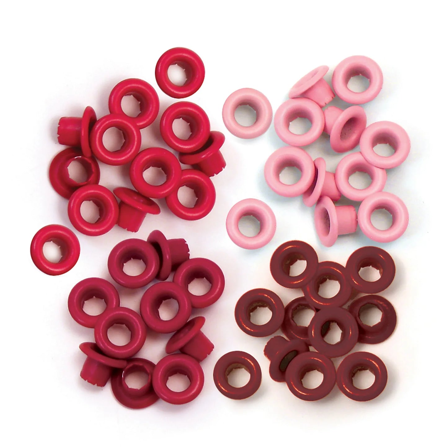 We R Makers - Eyelet & Washer Standard Red (60pcs)