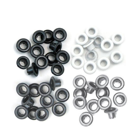 We R Makers - Eyelet & Washer Standard Grey (60pcs)