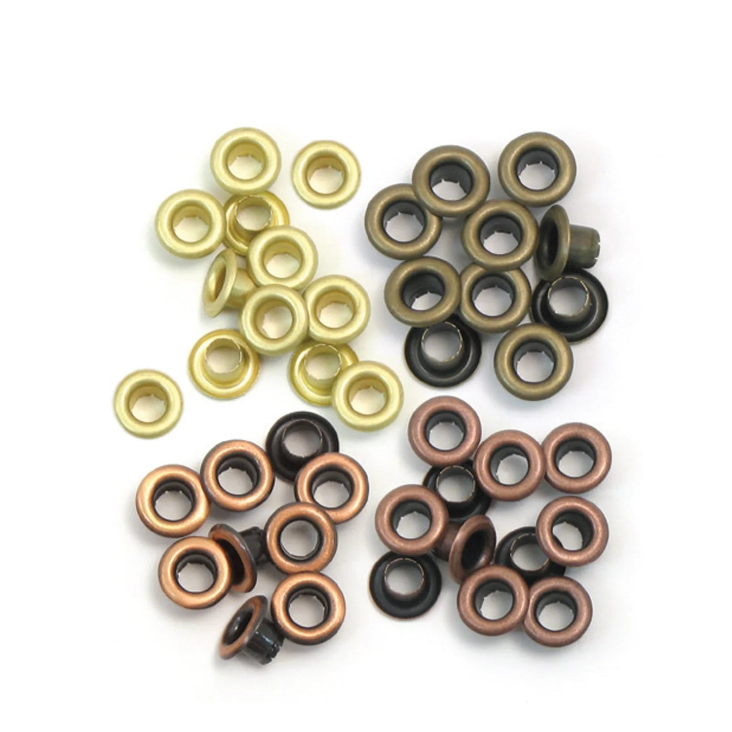We R Makers - Eyelet & Washer Standard Warm Copper (60pcs)