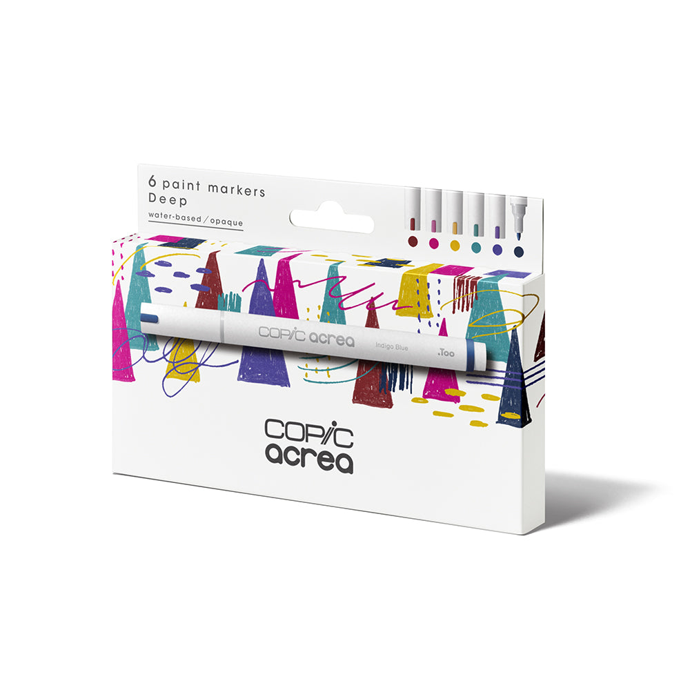 Copic - Acrea Marker Set Deep (6pcs)