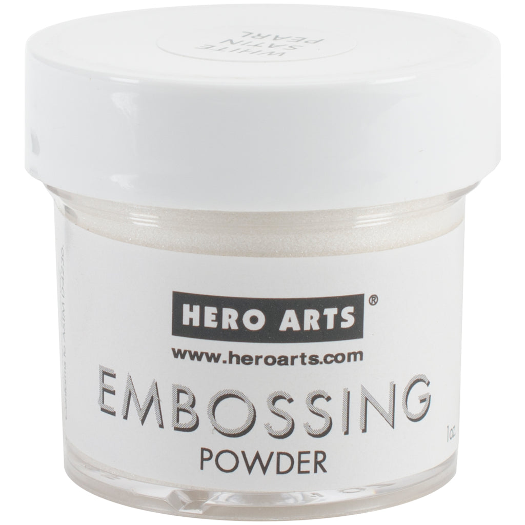 Hero Arts - Embossing Powder White Satin Pearl