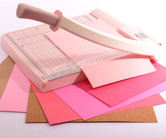 Vaessen Creative - Guillotine Pink 12x12"