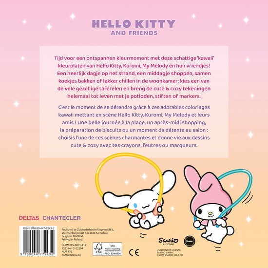 Deltas - Hello Kitty and Friends Cute & Cozy Color