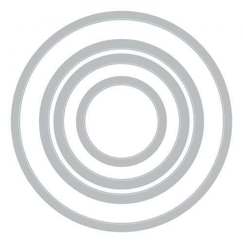 Sizzix - Framelits Circle Die Set (4pcs) - Circles