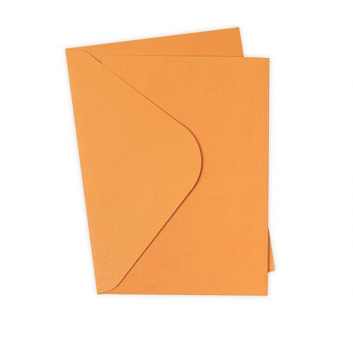 Sizzix - A6 Card & Envelope Pack Burnt Orange (10pcs)