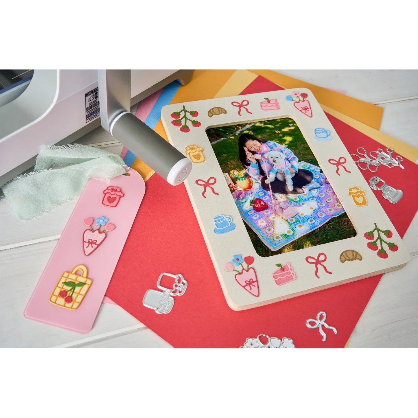 Sizzix - Thinlits Dies Picnic Treats by Letters by Shells