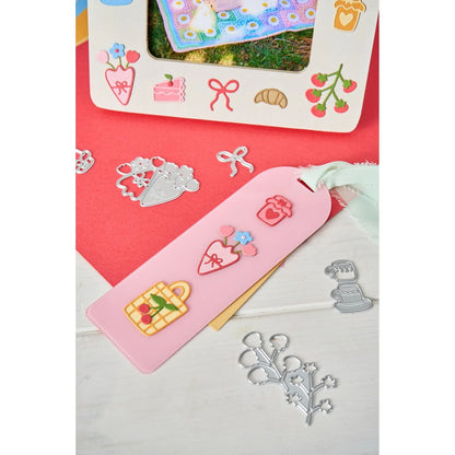 Sizzix - Thinlits Dies Picnic Treats by Letters by Shells