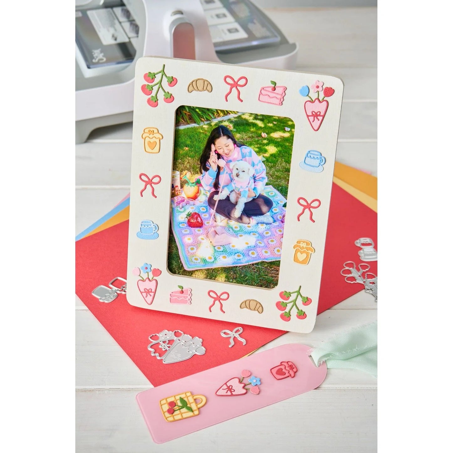 Sizzix - Thinlits Dies Picnic Treats by Letters by Shells
