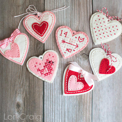 Taylored Expressions - Get Thready - Heart Tag