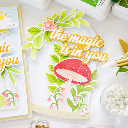 Pinkfresh Studio -Summer Blooms Layering Stencil (4pcs)