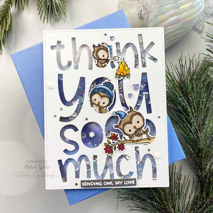 Mama Elephant - Word Cover - Tysm - Creative Cuts