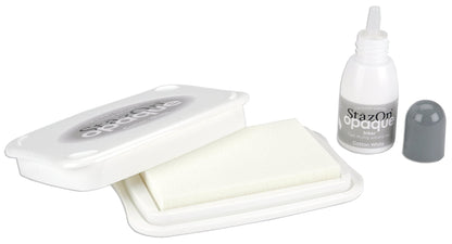 Tsukineko - StazOn Opaque Ink Cotton White
