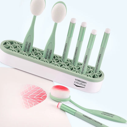 Vaessen Creative - 8 Blending Brushes + Tool Tray