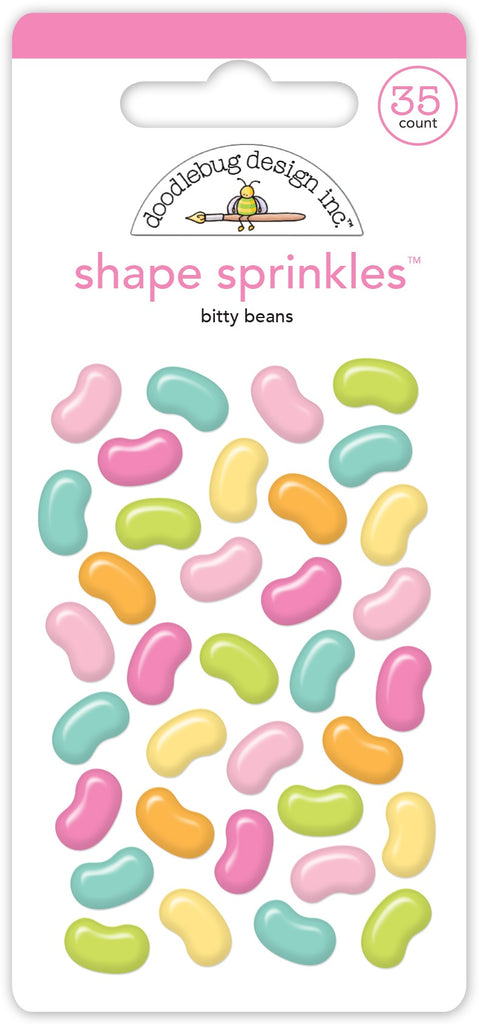 Doodlebug Design  - Bitty Beans Shape Sprinkles
