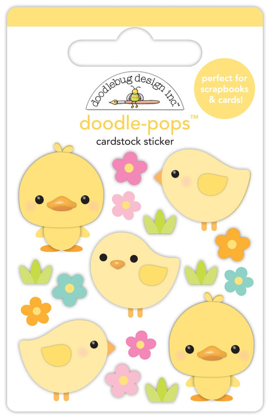 Doodlebug Design - Bunny Hop Springtime Peeps Doodle-Pops