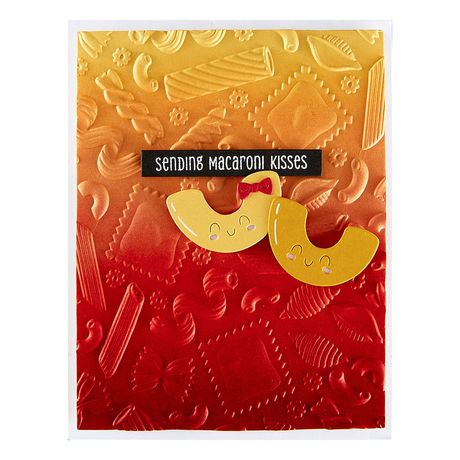 Spellbinders - Al Dente 3D Embossing Folder
