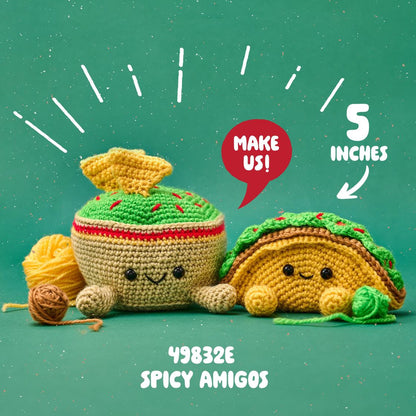 Bucilla - Spicy Amigos Amigurumi Kit