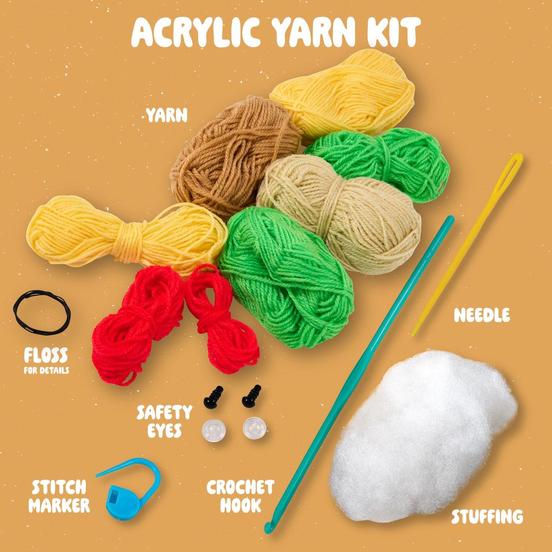Bucilla - Spicy Amigos Amigurumi Kit