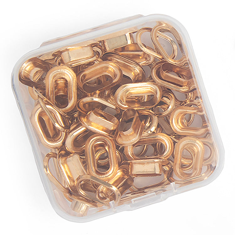We R Makers - Crop-A-Dile Oval Eyelets Gold (50pcs)