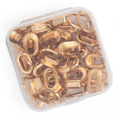 We R Makers - Crop-A-Dile Oval Eyelets Gold (50pcs)