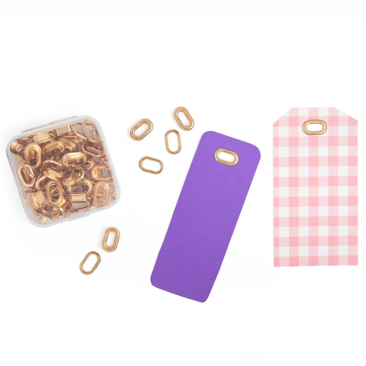 We R Makers - Crop-A-Dile Oval Eyelets Gold (50pcs)