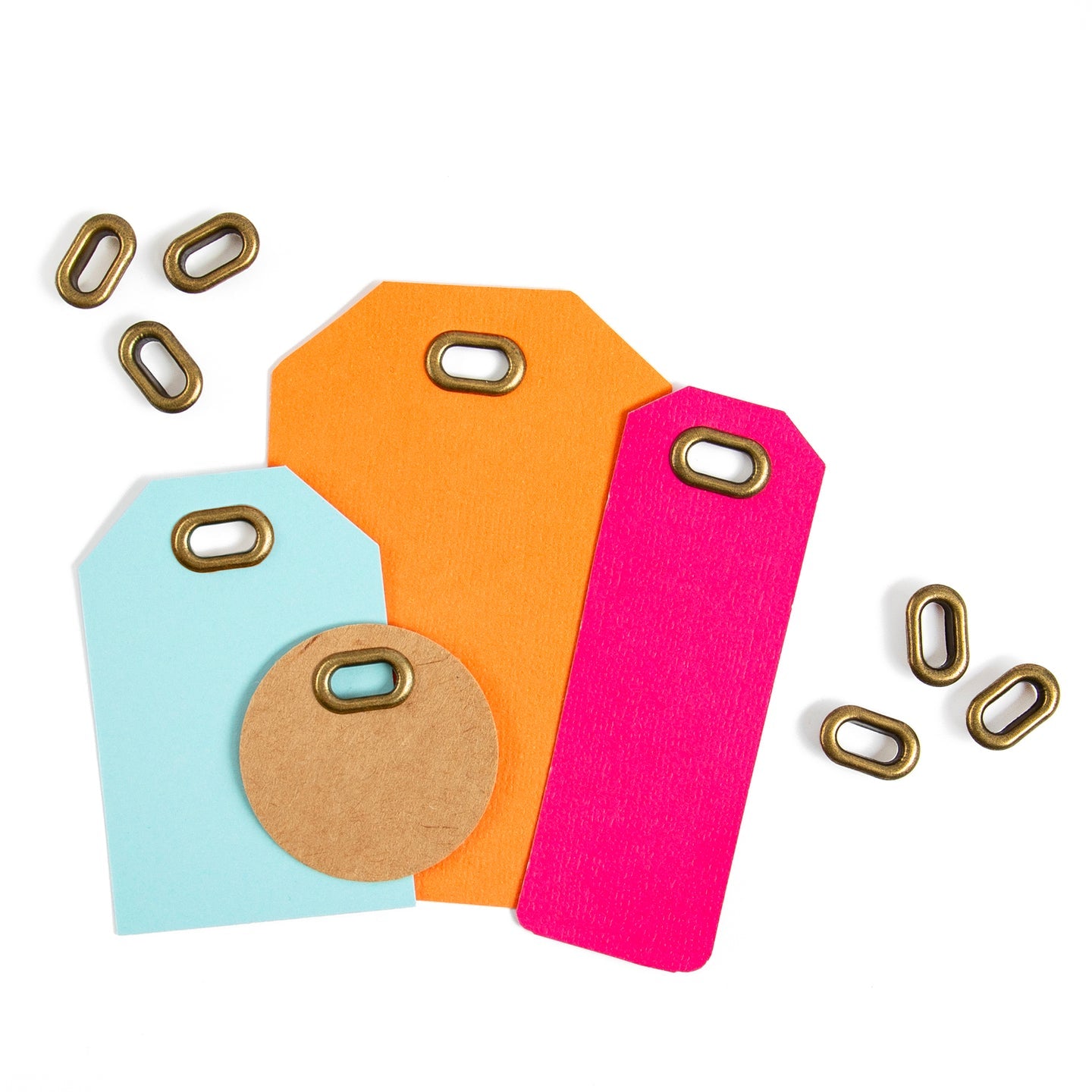 We R Makers - Crop-A-Dile Oval Eyelets Copper (50pcs)