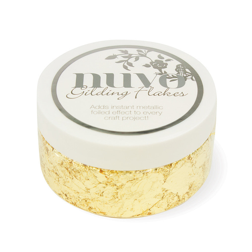 Tonic Studio's - Nuvo Gilding Flakes Radiant Gold