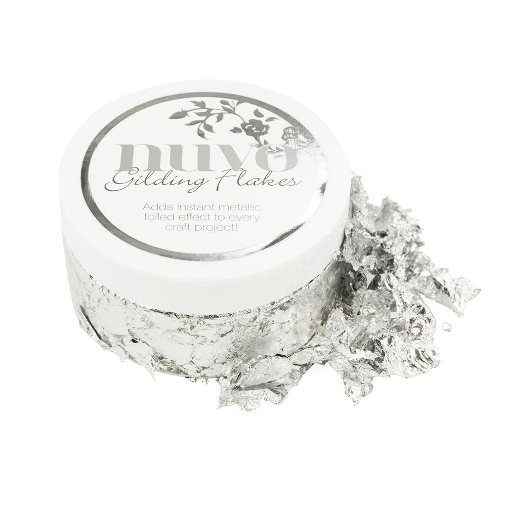 Tonic Studio's - Nuvo Gilding Flakes Silver Bullion