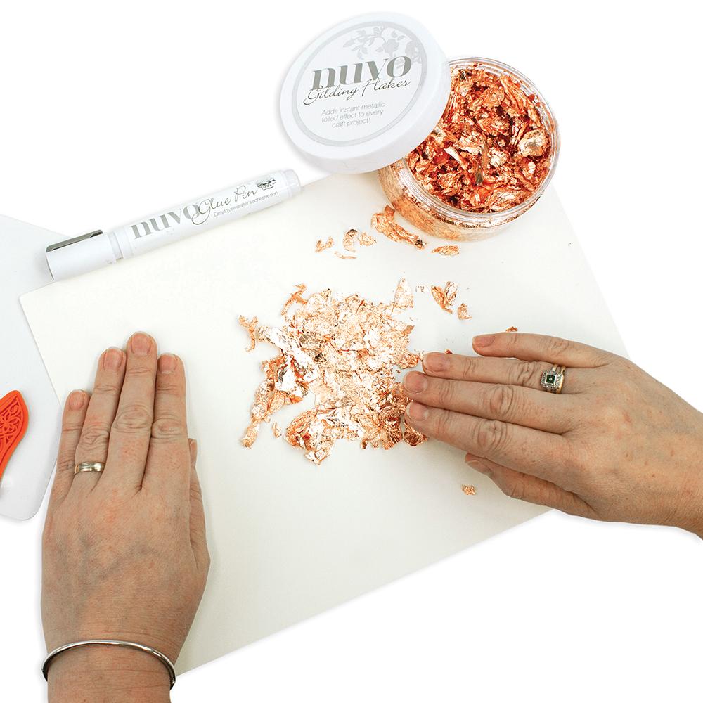 Tonic Studio's - Nuvo Gilding Flakes Silver Bullion
