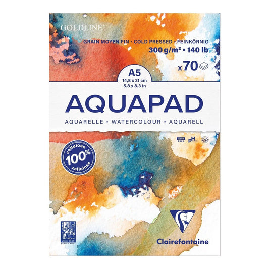 Clairefontaine - Aquapad Aquarel Paper A5