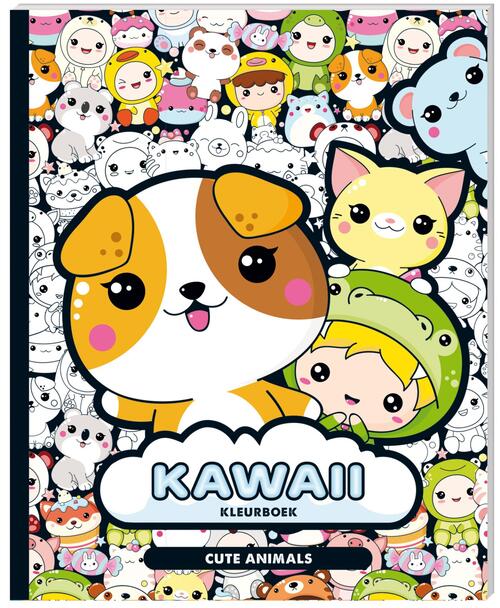 Imagebooks - Kawaii Coloring Book Cute Animals