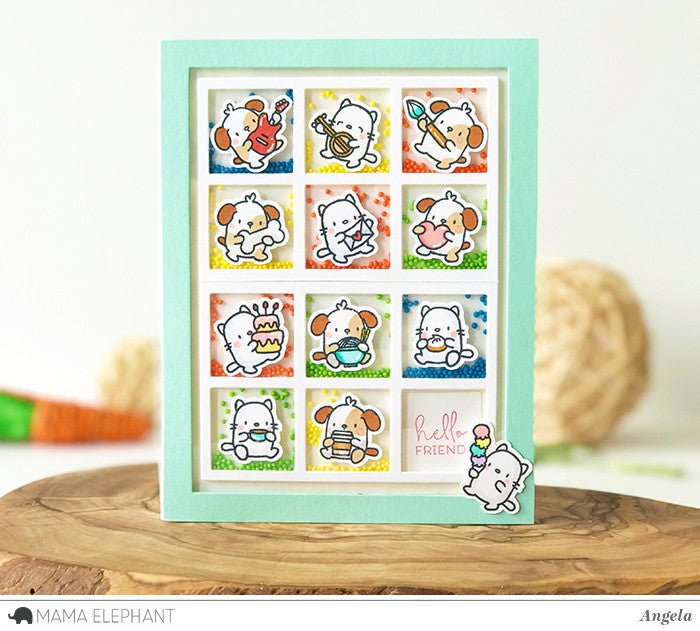 Mama Elephant - Little Dog Agenda - Creative Cuts