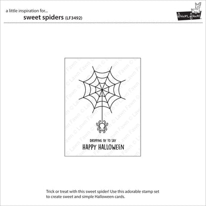 Lawn Fawn - Sweet Spiders