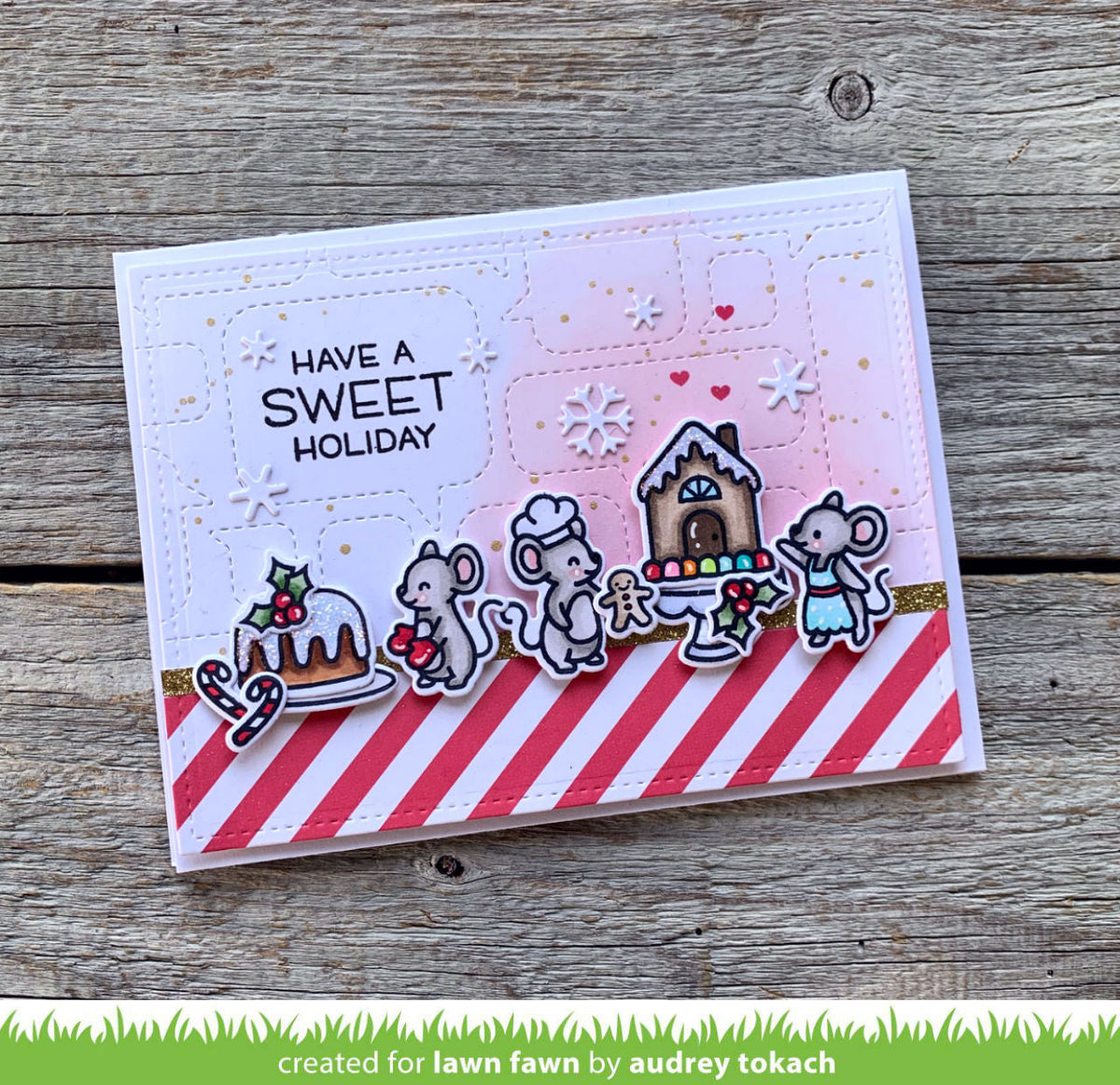 Lawn Fawn - a Creature Was Stirring