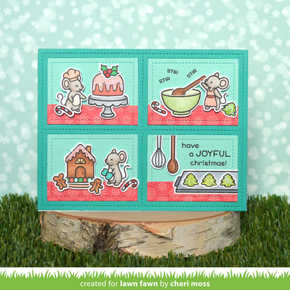 Lawn Fawn - a Creature Was Stirring