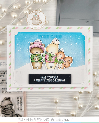 Mama Elephant - Postcard Combo - Creative Cuts