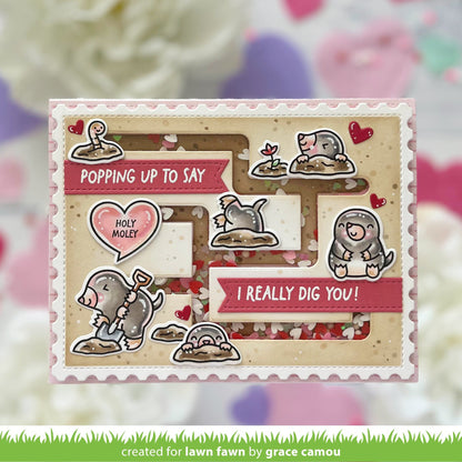 Lawn Fawn - A Mole Lot Of Love