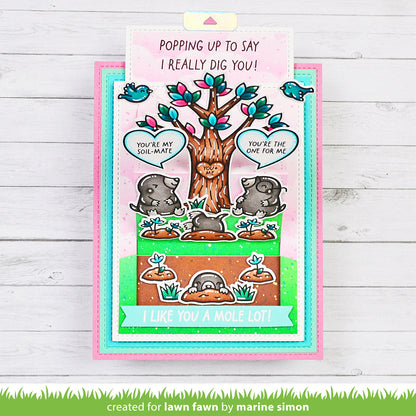 Lawn Fawn - A Mole Lot Of Love